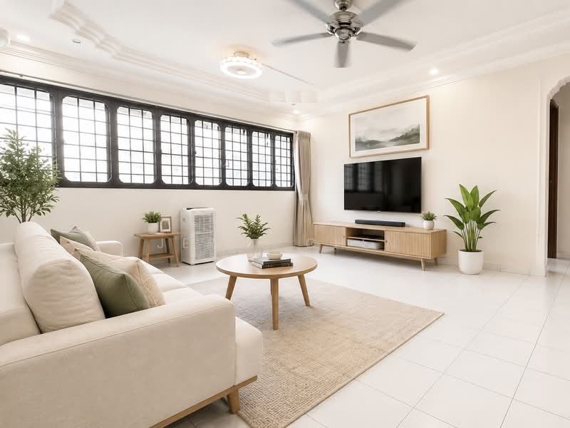 319 Bukit Batok Street 33, 319 Bukit Batok Street 33, 3 Bedrooms, 1,313 sqft, HDB Flat For Sale, by Jerry Chen, 500209879 - Living Room - PropertyGuru.com.sg