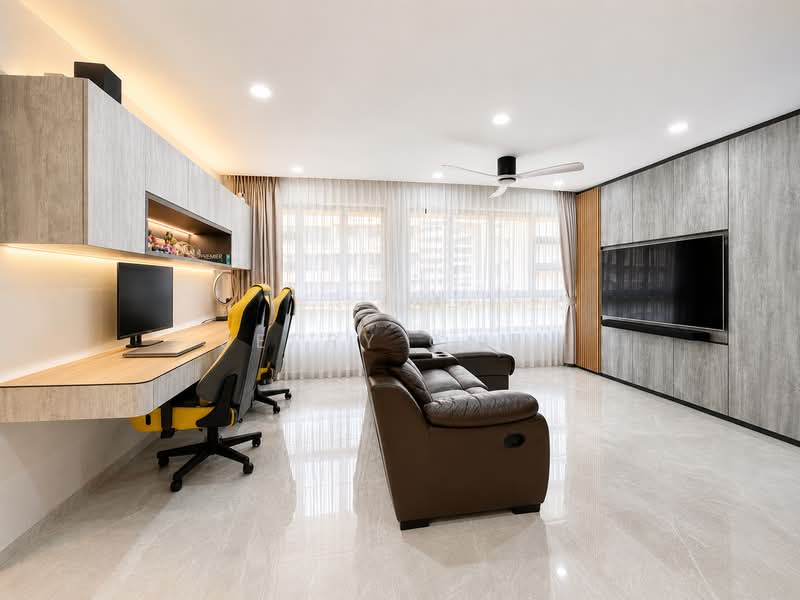 464A Bukit Batok West Avenue 8, 464A Bukit Batok West Avenue 8, 3 Bedrooms, 1,216 sqft, HDB Flat For Sale, by Jerry Chen, 500209887 - Living Room - PropertyGuru.com.sg