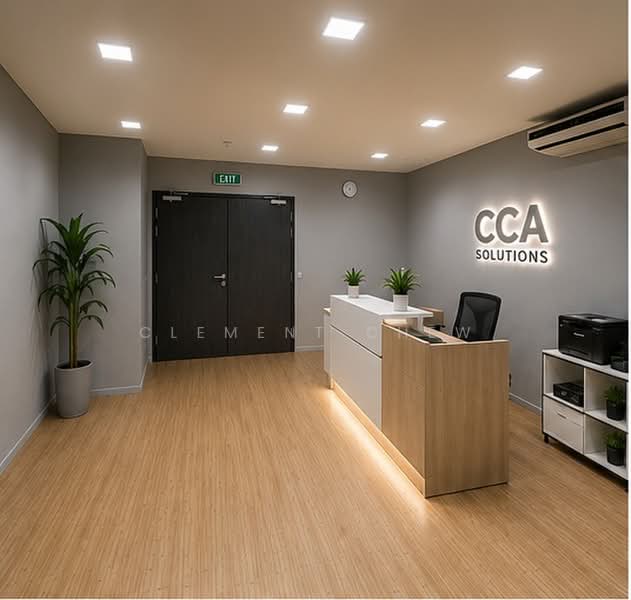 Gemini @ Sims, 2 Sims Close, 3,046 sqft, Light Industrial (B1) For Rent, by Clement Chew, 500209910 - Entrance - CommercialGuru.com.sg