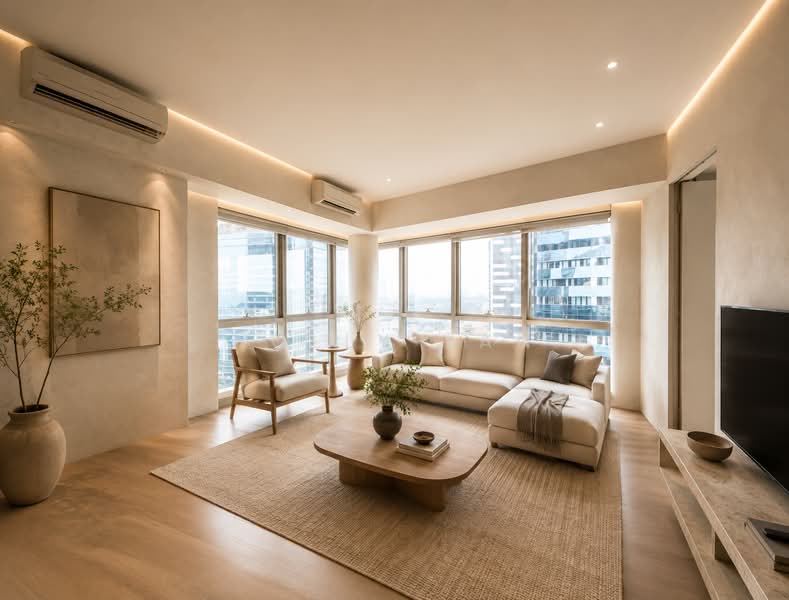 The Sail @ Marina Bay, 6 Marina Boulevard, 3 Bedrooms, 1,313 sqft, Condominium For Sale, by Holly Yan, 500209915 - Living Room - PropertyGuru.com.sg