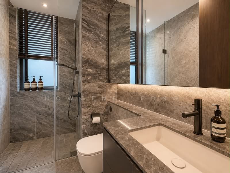 Leedon Green, 28 Leedon Heights, 4 Bedrooms, 1,496 sqft, Condominium For Sale, by Howgene Leong, 500209973 - Bathroom - PropertyGuru.com.sg