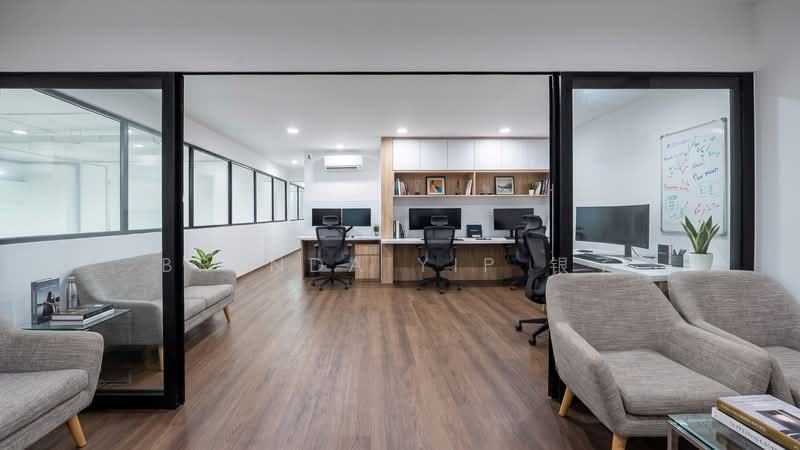 E9 Premium, 61 Woodlands Industrial Park E9, 6,990 sqft, Factory / Workshop (B2) For Sale, by Brenda Yip 银子, 500210022 - Common office area - CommercialGuru.com.sg