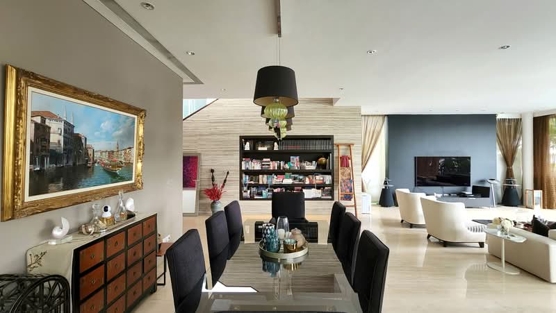 Sentosa Cove, 3 Cove Grove, 5 Bedrooms, 6,500 sqft, Detached House For Sale, by Steve Tay, 500210042 - Living Room - PropertyGuru.com.sg