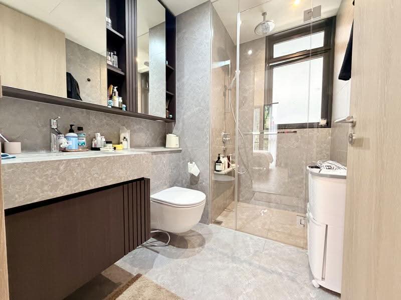 KI Residences At Brookvale, 8 Brookvale Drive, Clementi Park / Upper Bukit Timah, 3 Bedrooms, 936 sqft, Condominium For Rent, by Raycher MF Lim, 500210156 - Bathroom - PropertyGuru.com.sg