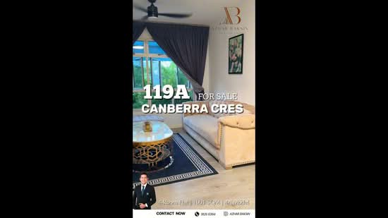119A Canberra Crescent, 119A Canberra Crescent, 3 Bedrooms, 1,001 sqft, HDB Flat For Sale, by Azhar Baksin, 500210161 - PropertyGuru.com.sg