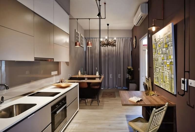 J Gateway, 6 Gateway Drive, 1 Bedroom, 506 sqft, Condominium For Rent, by Eric Yeep, 500210174 - Kitchen - PropertyGuru.com.sg
