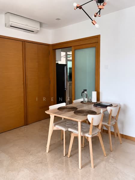 Edelweiss Park Condo, 90 Flora Road, 3 Bedrooms, 1,055 sqft, Condominium For Rent, by Irene Ho, 500210183 - Dining Room - PropertyGuru.com.sg