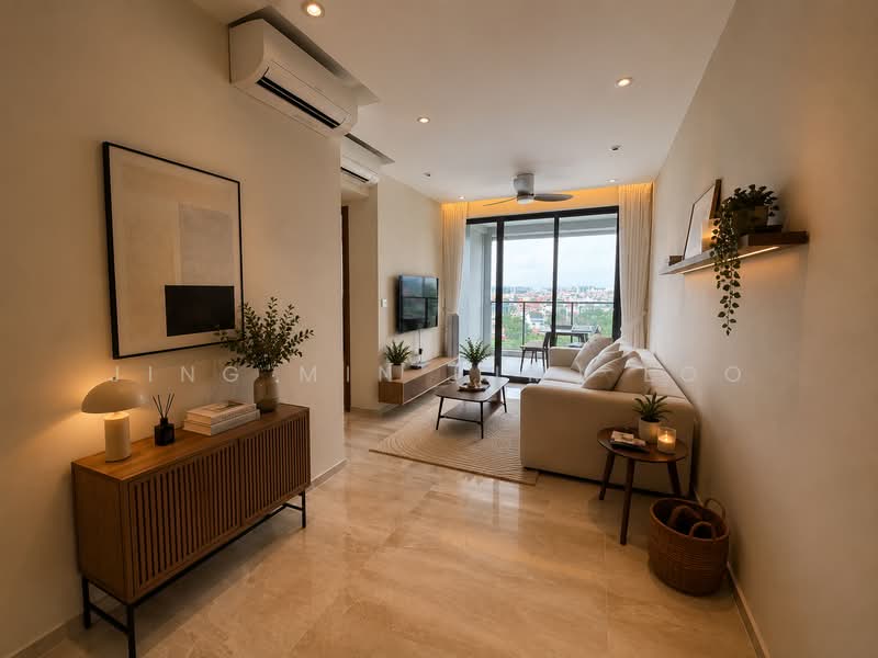 Affinity at Serangoon, 28 Serangoon North Avenue 1, Hougang / Punggol / Sengkang, 3 Bedrooms, 904 sqft, Condominium For Sale, by Jing Min (JM) Loo, 500210262 - Living Room - PropertyGuru.com.sg