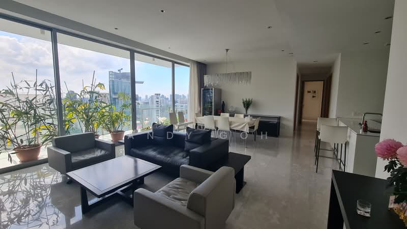 Ardmore II, 2 Ardmore Park, 4 Bedrooms, 2,023 sqft, Condominium For Rent, by Andy Goh, 500210278 - Living Room - PropertyGuru.com.sg