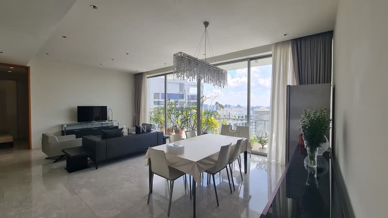 Ardmore II, 2 Ardmore Park, 4 Bedrooms, 2,023 sqft, Condominium For Rent, by Andy Goh, 500210278 - Living Room - PropertyGuru.com.sg