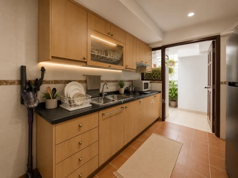 Melville Park, 18 Simei Street 1, 3 Bedrooms, 1,302 sqft, Condominium For Sale, by Rodney Tan, 500210279 - Kitchen - PropertyGuru.com.sg