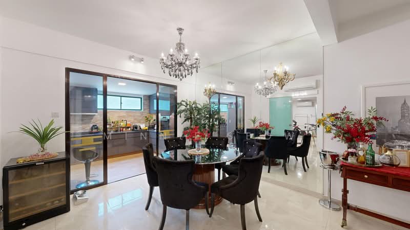 Bartley Villas, How Sun Walk, 5 Bedrooms, 4,500 sqft, Semi-Detached House For Sale, by Minnie Seow, 500210314 - Dining Room - PropertyGuru.com.sg