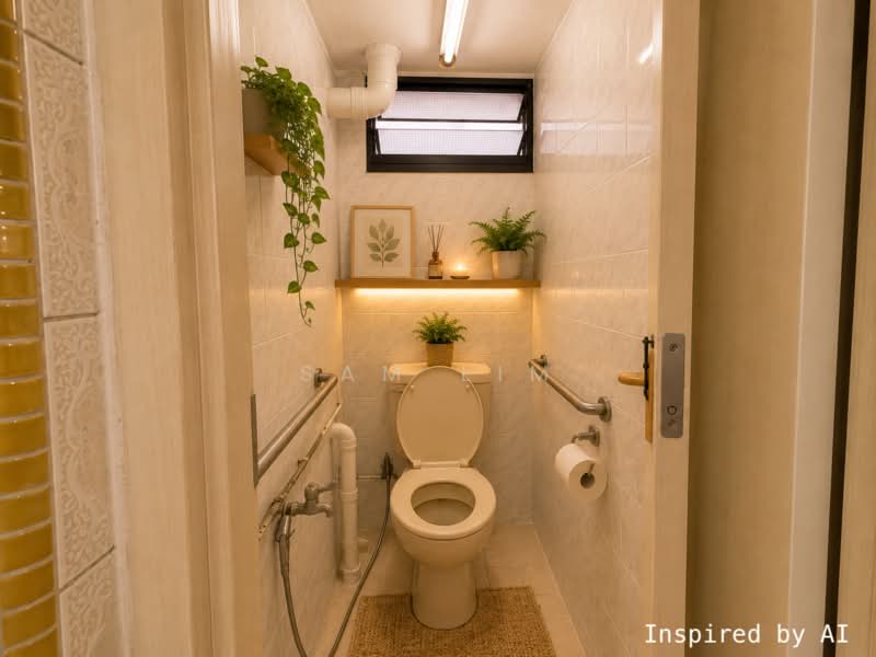 11 Upper Boon Keng Road, 11 Upper Boon Keng Road, 2 Bedrooms, 700 sqft, HDB Flat For Sale, by Sam Lim, 500210319 - Bathroom - PropertyGuru.com.sg