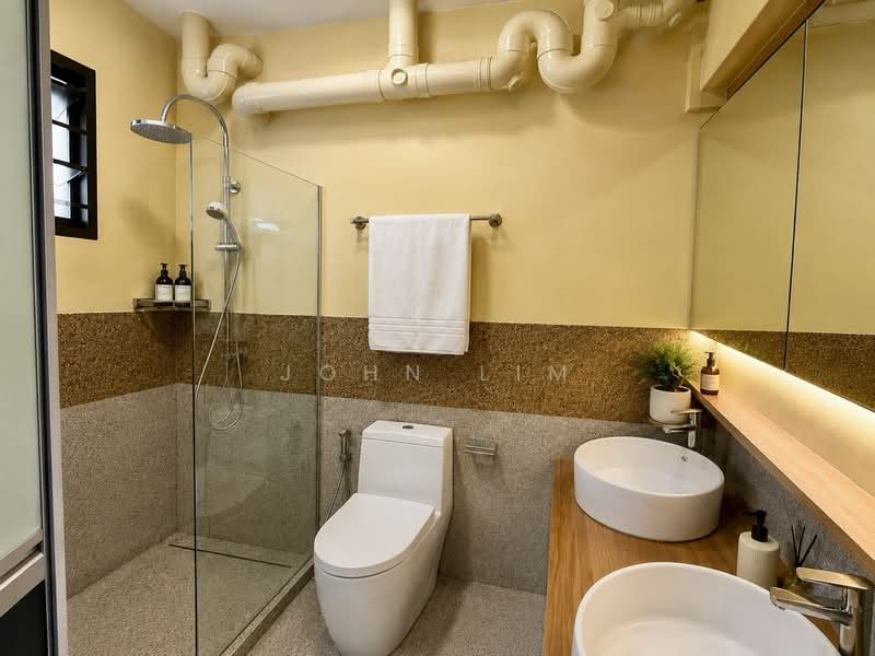 230 Compassvale Walk, 230 Compassvale Walk, Hougang / Punggol / Sengkang, 3 Bedrooms, 1,302 sqft, HDB Flat For Sale, by John Lim, 500210333 - Bathroom - PropertyGuru.com.sg