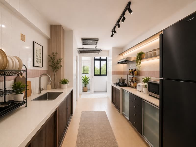 423 Ang Mo Kio Avenue 3, 423 Ang Mo Kio Avenue 3, 4 Bedrooms, 1,432 sqft, HDB Flat For Sale, by Larry Mah, 500210339 - Kitchen - PropertyGuru.com.sg