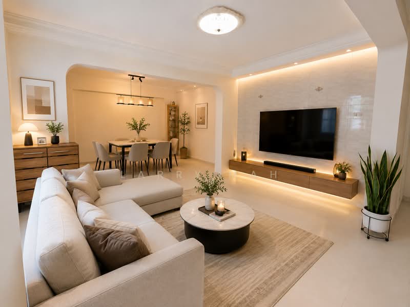 423 Ang Mo Kio Avenue 3, 423 Ang Mo Kio Avenue 3, 4 Bedrooms, 1,432 sqft, HDB Flat For Sale, by Larry Mah, 500210339 - Living Room - PropertyGuru.com.sg