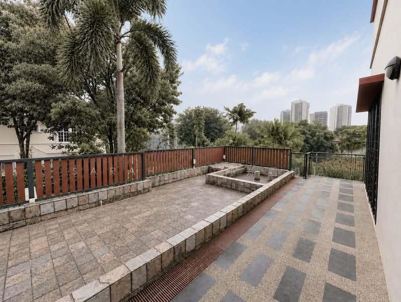 ✨King of the Hill — Elevated Semi D with Views, Wide Frontage & Basement, Mount Sinai / Holland Grove / Grove Drive, 5 Bedrooms, 5,000 sqft, Semi-Detached House For Sale, by Sarah X. (郑雪梅), 500210377 - Terrace w Views Convertible to Pool Deck - PropertyGuru.com.sg