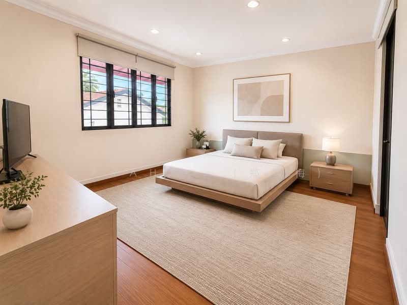 ✨King of the Hill — Elevated Semi D with Views, Wide Frontage & Basement, Mount Sinai / Holland Grove / Grove Drive, 5 Bedrooms, 5,000 sqft, Semi-Detached House For Sale, by Sarah X. (郑雪梅), 500210377 - Bedroom - PropertyGuru.com.sg