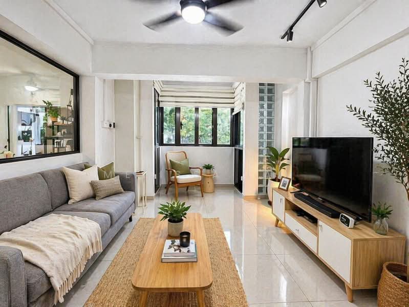 Spacious exec apartment walk to 2 MRT station!, , 3 Bedrooms, 1,400 sqft, HDB Flat For Sale, by Melissa Lam, 500210403 - Living Room - PropertyGuru.com.sg