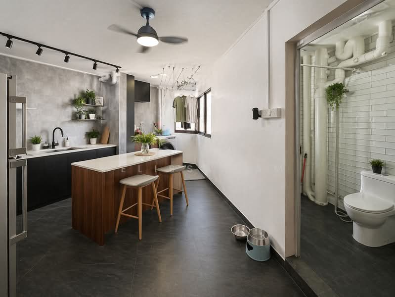 Spacious exec apartment walk to 2 MRT station!, , 3 Bedrooms, 1,400 sqft, HDB Flat For Sale, by Melissa Lam, 500210403 - Kitchen - PropertyGuru.com.sg