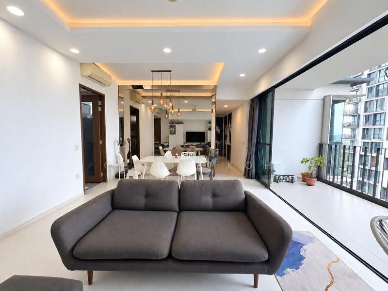 Foresque Residences, 107 Petir Road, Dairy Farm / Bukit Panjang / Choa Chu Kang, 3 Bedrooms, 1,281 sqft, Condominium For Sale, by George Koh, 500210431 - Living Room - PropertyGuru.com.sg