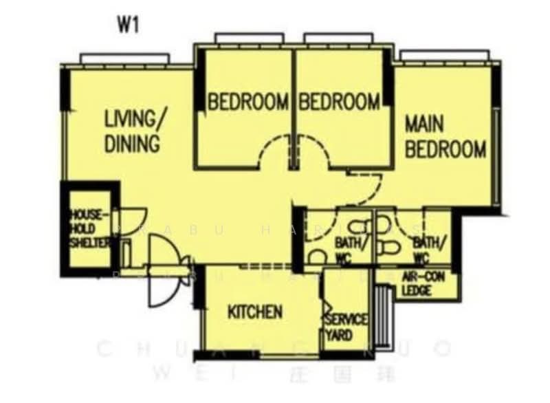 Short Term Lease At Punggol 4rm HDB, Sumang Lane, 3 Bedrooms, 1,001 sqft, HDB Flat For Rent, by Prabu Haridas, 500210457 - PropertyGuru.com.sg