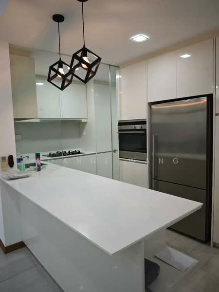Lakeville, 3 Jurong Lake Link, 3 Bedrooms, 1,141 sqft, Condominium For Rent, by Joanne Wang, 500210459 - Kitchen - PropertyGuru.com.sg