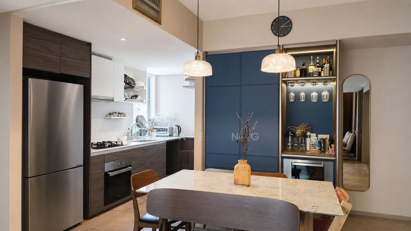 The Terrace, 88 Edgedale Plains, 3 Bedrooms, 1,001 sqft, Executive Condominium For Sale, by Anne Ng, 500210538 - Kitchen - PropertyGuru.com.sg