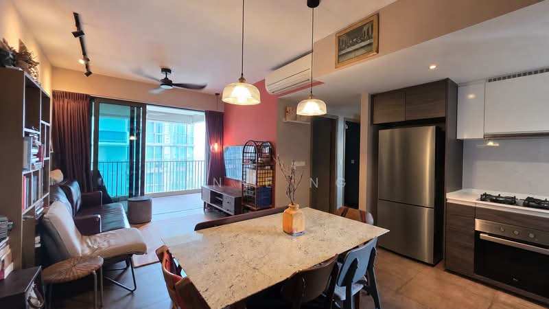 The Terrace, 88 Edgedale Plains, 3 Bedrooms, 1,001 sqft, Executive Condominium For Sale, by Anne Ng, 500210538 - Living Room - PropertyGuru.com.sg
