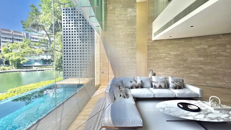 Sentosa Cove, Paradise Island, 5 Bedrooms, 8,000 sqft, Detached House For Sale, by Jac Ong, 500210563 - Living Room - PropertyGuru.com.sg
