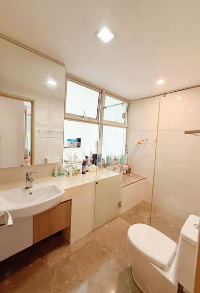 Caspian, 60 Lakeside Drive, 3 Bedrooms, 1,302 sqft, Condominium For Sale, by Charles Huang, 500210601 - Master Bathroom - PropertyGuru.com.sg