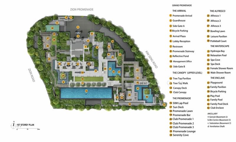 Promenade Peak, 1 Zion Road, 5 Bedrooms, 1,884 sqft, Condominium For Sale, by Semantha Soon, 500210626 - Exterior - PropertyGuru.com.sg