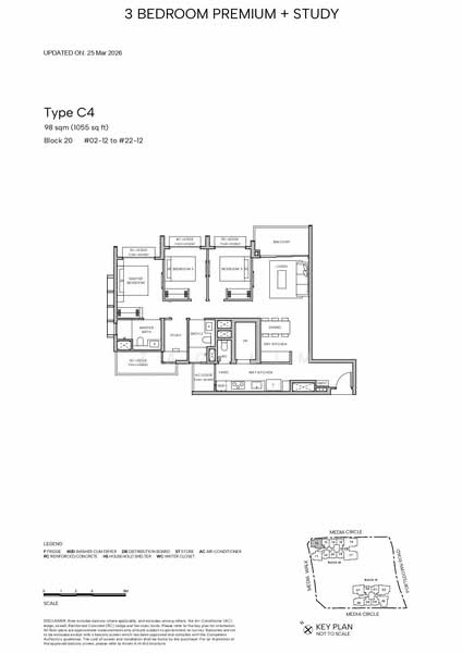 Hudson Place Residences, Buona Vista / West Coast / Clementi New Town, 4 Bedrooms, 1,055 sqft, Condominium For Sale, by Zac Lim, 500210633 - PropertyGuru.com.sg