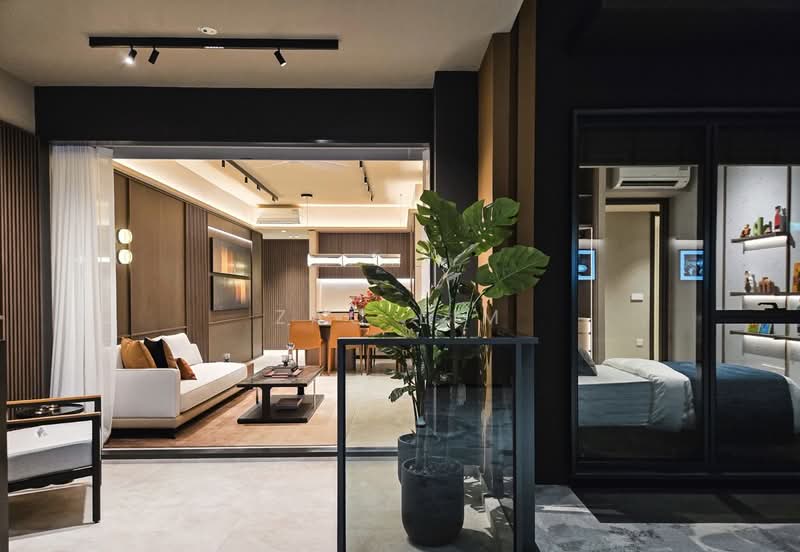 Hudson Place Residences, Buona Vista / West Coast / Clementi New Town, 4 Bedrooms, 1,055 sqft, Condominium For Sale, by Zac Lim, 500210633 - Living Room - PropertyGuru.com.sg