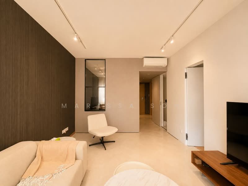 8 @ Mount Sophia, 8 Mount Sophia, 2 Bedrooms, 915 sqft, Condominium For Rent, by Marissa Soh, 500210642 - Living Room - PropertyGuru.com.sg