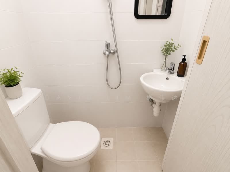 Venezio, 488 Upper East Coast Road, 3 Bedrooms, 1,173 sqft, Apartment For Sale, by David Lim 林伟达, 500210656 - Helpers Bathroom - PropertyGuru.com.sg