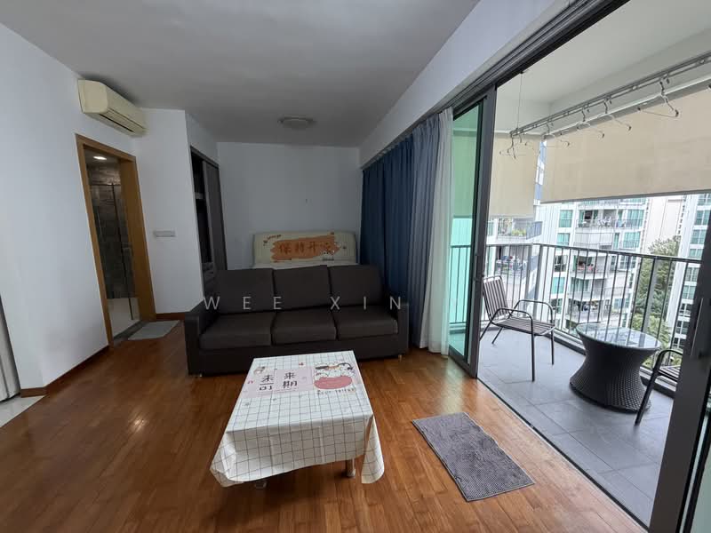 Eight Courtyards, 2 Canberra Drive, Studio, 549 sqft, Condominium For Sale, by Wee Xin Yi, 500210664 - Living Room - PropertyGuru.com.sg
