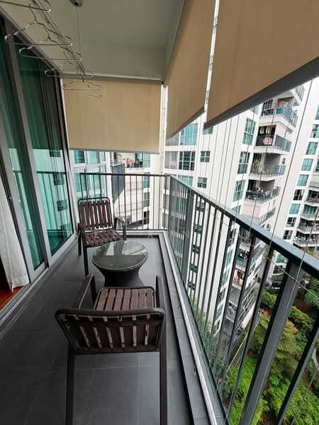Eight Courtyards, 2 Canberra Drive, Studio, 549 sqft, Condominium For Sale, by Wee Xin Yi, 500210664 - Balcony - PropertyGuru.com.sg