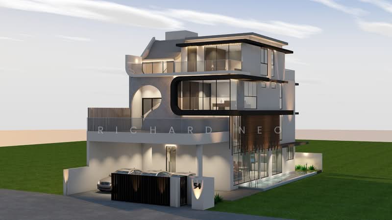 Alpha Residence, Fidelio Street, 6 Bedrooms, 7,000 sqft, Semi-Detached House For Sale, by Richard Neo, 500210667 - Exterior - PropertyGuru.com.sg