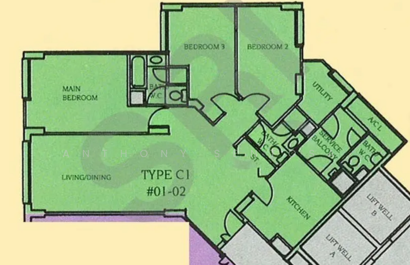 Eastvale, 31 Pasir Ris Drive 3, 3 Bedrooms, 1,292 sqft, Condominium For Sale, by Anthony Sentosa, 500210687 - PropertyGuru.com.sg