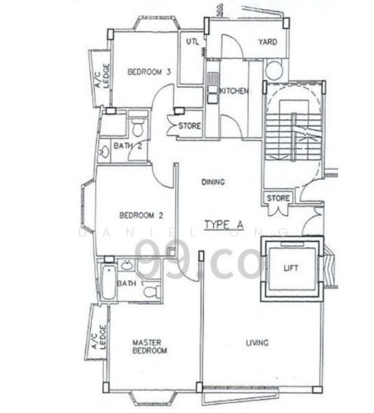 Regency Lodge, 17 Shanghai Road, 3 Bedrooms, 1,281 sqft, Apartment For Rent, by Daniel Ong, 500210697 - PropertyGuru.com.sg