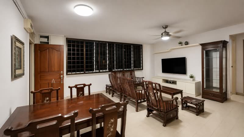 234 Serangoon Avenue 3, 234 Serangoon Avenue 3, 3 Bedrooms, 1,119 sqft, HDB Flat For Sale, by Ang Pei Xiong, 500210705 - Living Room - PropertyGuru.com.sg