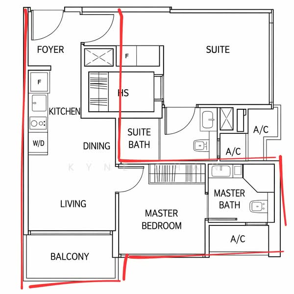 Trilive, 111 Tampines Road, 1 Bedroom, 350 sqft, Condominium For Rent, by Kyne Chan, 500210725 - PropertyGuru.com.sg
