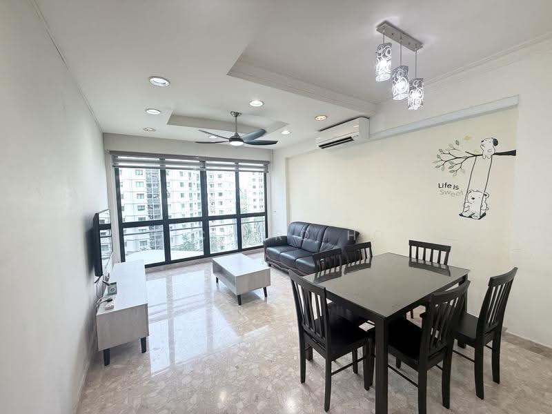 Simei Green Condominium, 1 Simei Street 4, Pasir Ris / Tampines, 3 Bedrooms, 969 sqft, Condominium For Rent, by Richard Ho, 500210729 - Living Room - PropertyGuru.com.sg