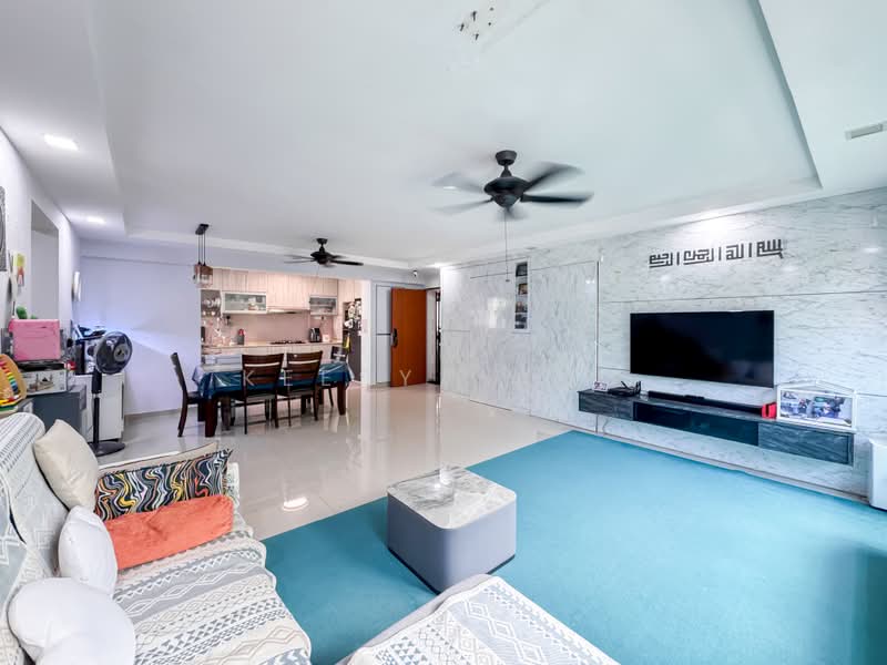 802A Keat Hong Close, 802A Keat Hong Close, 3 Bedrooms, 1,216 sqft, HDB Flat For Sale, by Keesya Ang, 500210737 - Living Room - PropertyGuru.com.sg