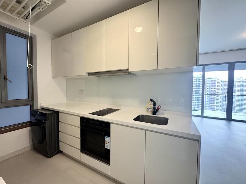 Functional Tuck-in Kitchen with Windows