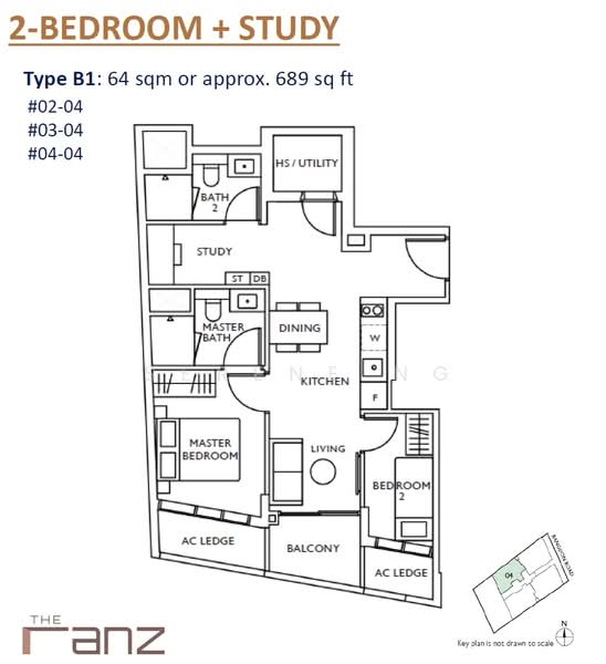 The Ranz, 109 Rangoon Road, 2 Bedrooms, 689 sqft, Apartment For Sale, by Serene Ng, 500210741 - PropertyGuru.com.sg