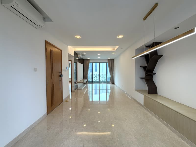 Park Infinia at Wee Nam, 2A Lincoln Road, 3 Bedrooms, 1,442 sqft, Condominium For Rent, by Ian Teo, 500210783 - Living Room - PropertyGuru.com.sg