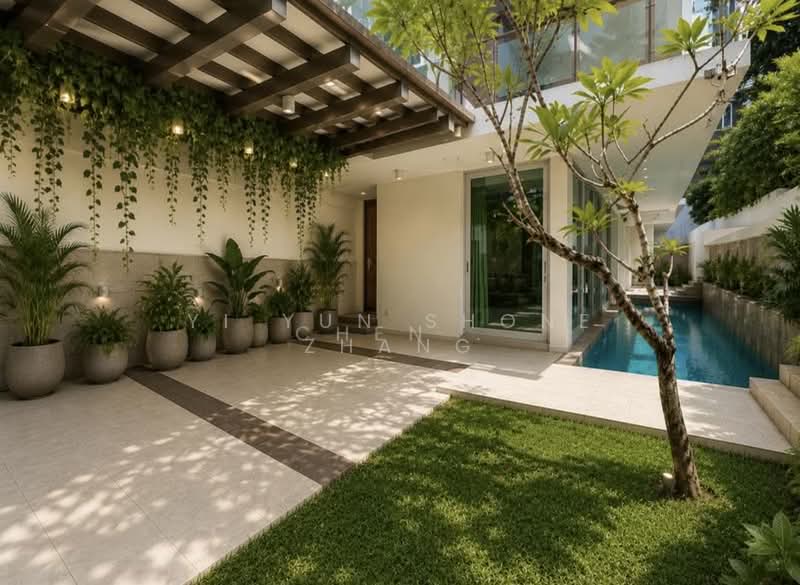Sixth Avenue MRT, 7A Namly Crescent, Bukit Timah, Orchard, Holland Village, 7A Namely Crescent, 5 Bedrooms, 4,400 sqft, Semi-Detached House For Rent, by Yi Yun Shone Zhang, 500210796 - Exterior - PropertyGuru.com.sg