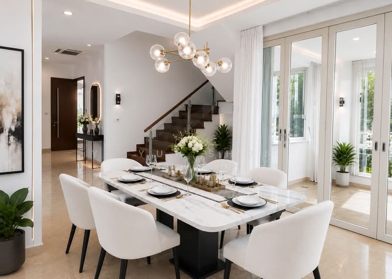 7A Namly Crescent, Sixth Avenue MRT, Bukit Timah, Orchard, Holland Village, 7A Namely Crescent, 5 Bedrooms, 4,400 sqft, Semi-Detached House For Rent, by Yi Yun Shone Zhang, 500210796 - Dining Room - PropertyGuru.com.sg